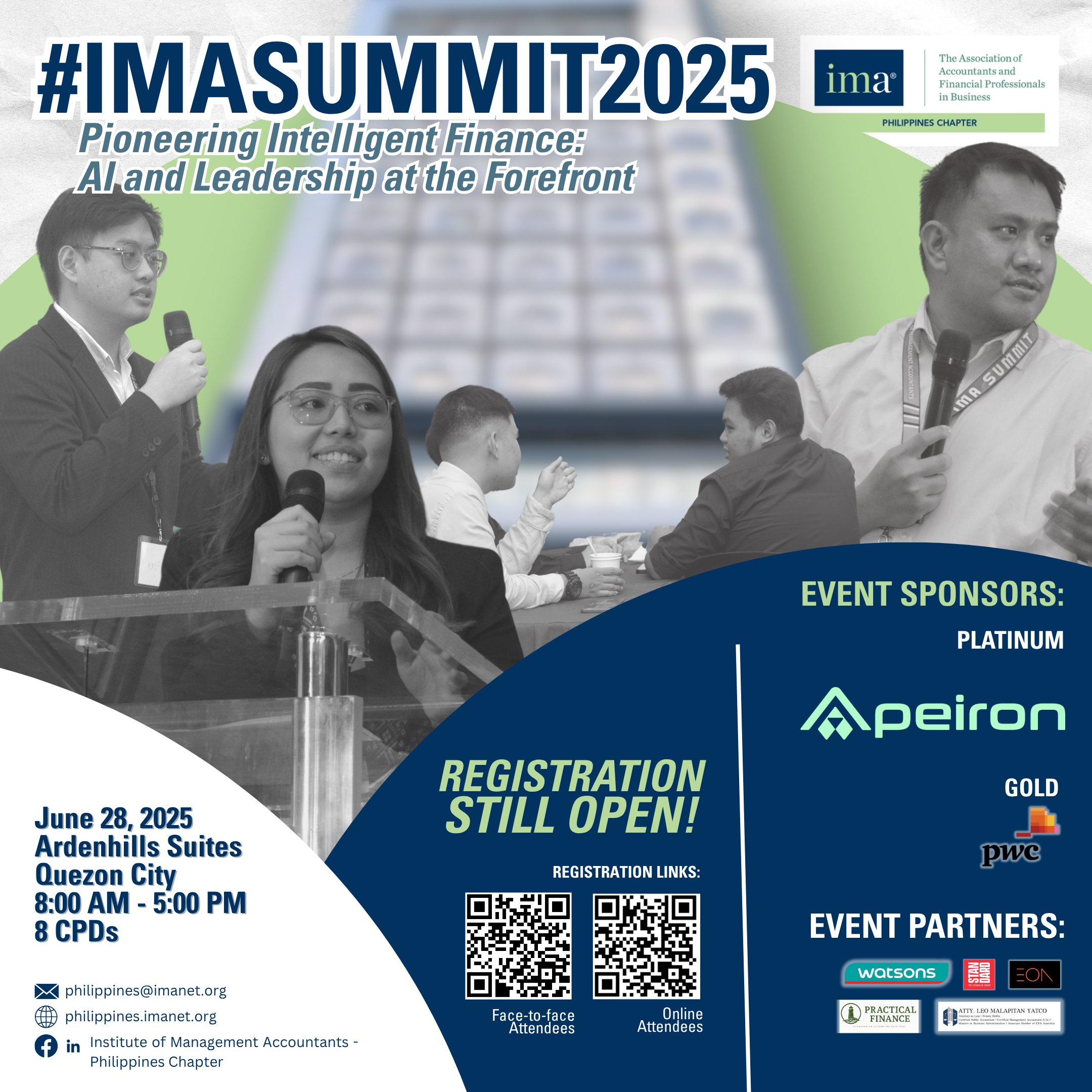 Apeiron x IMA Summit 2025 on AI and Finance