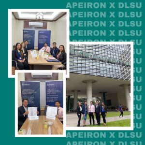 Apeiron and DLSU Joscel Delos Cielos, Katrina Ramos